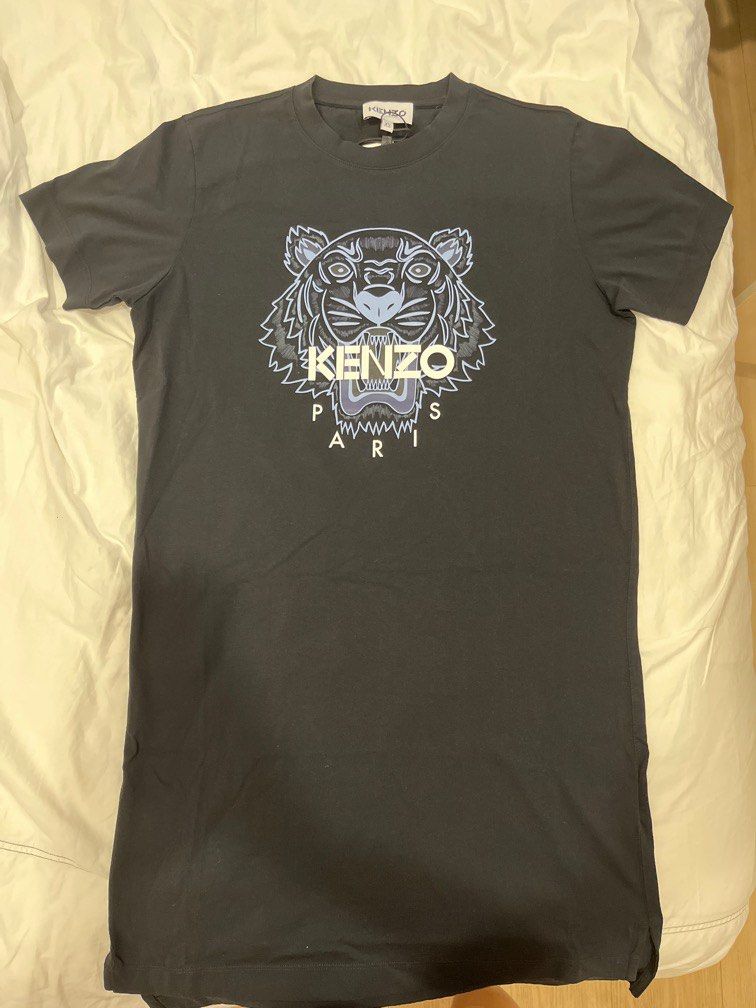 Kenzo classic tiger t shirt dress Women s Fashion Dresses Sets