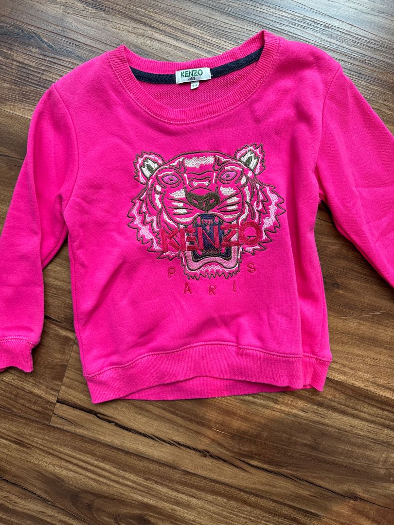 Kenzo sweatshirt size 5 Babies Kids Babies Kids Fashion on Carousell