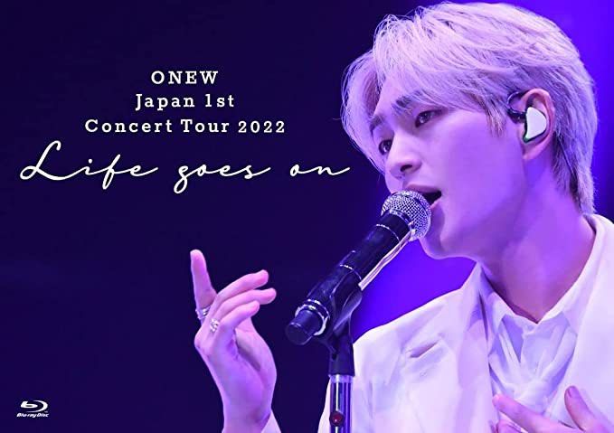 溫流SHINee ONEW Japan 1st Concert Tour 2022 Life goes on 日本版BLU