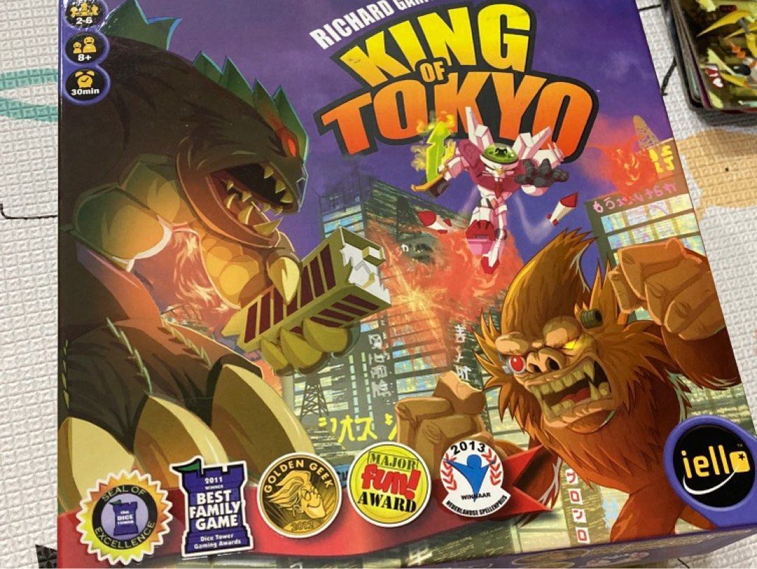 King of Tokyo Boardgame, Hobbies & Toys, Toys & Games on Carousell