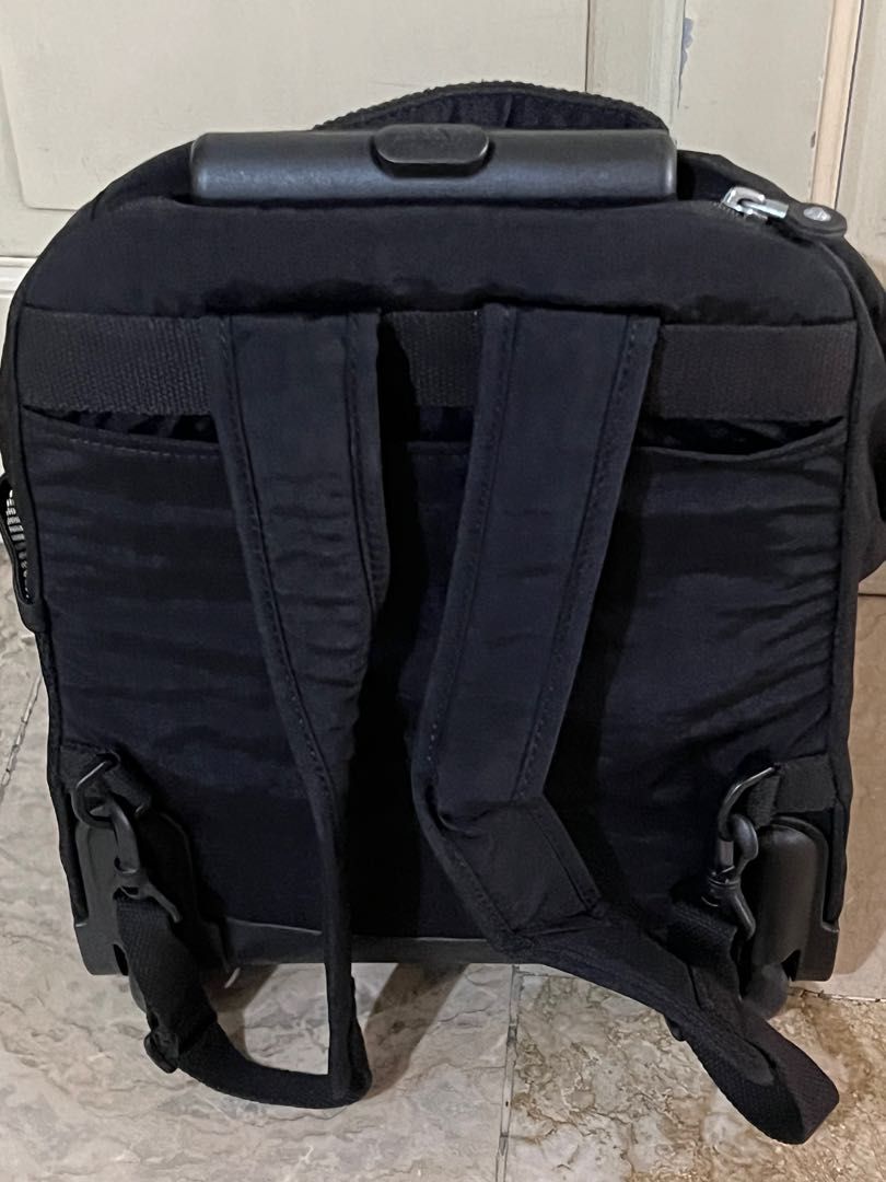 Kipling backpack with wheels, Women's Fashion, Bags & Wallets