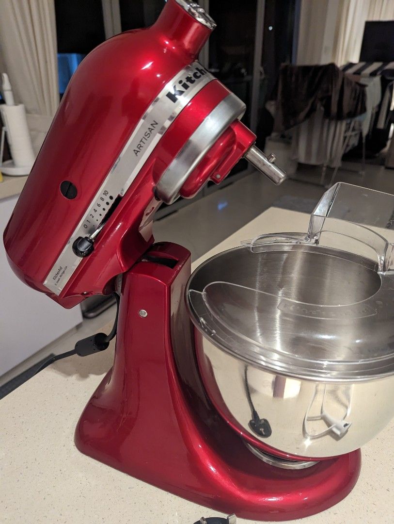 KitchenAid mixer, food processor, pasta maker, ice cream maker, scale