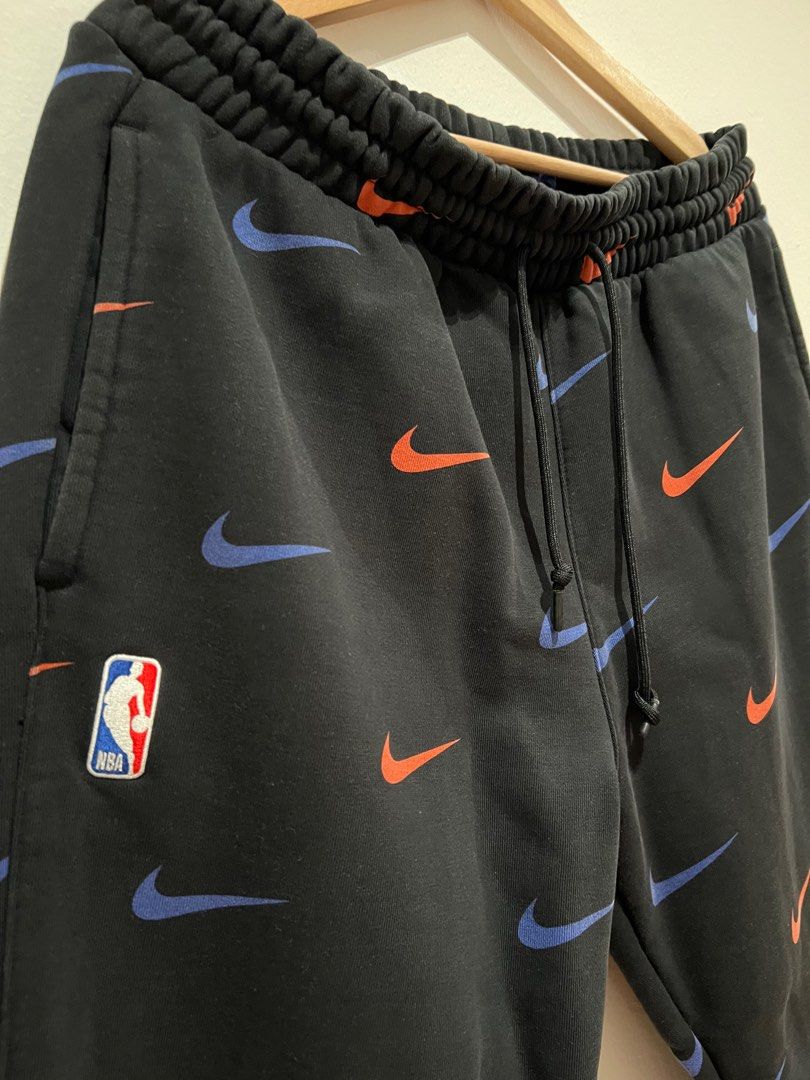 kith & nike for new york knicks aop fleece pant