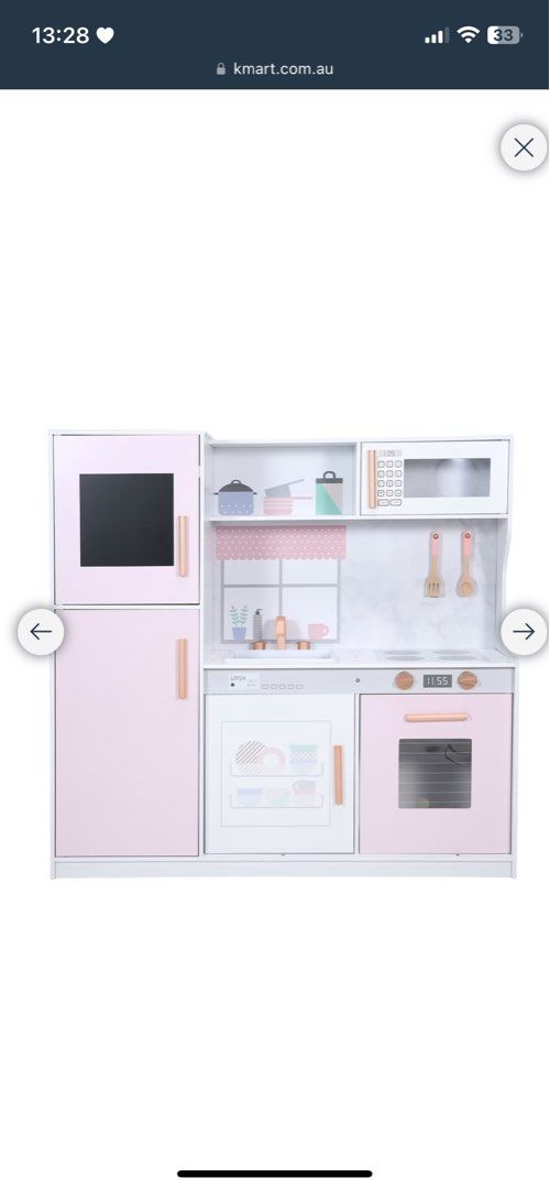 Kmart wooden sale kitchen playset