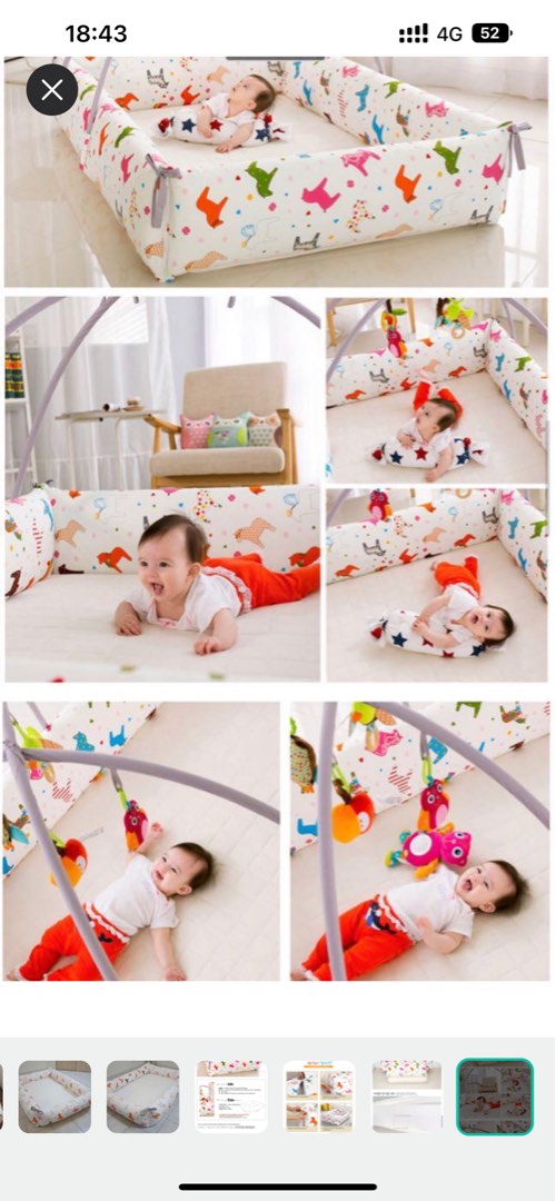 Baby bumper bed korea Clearance