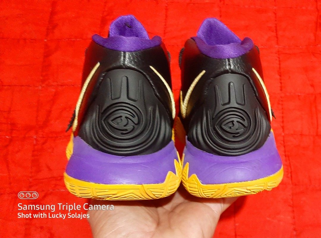 Kyrie purple and yellow top