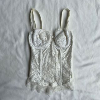 Lace bustier