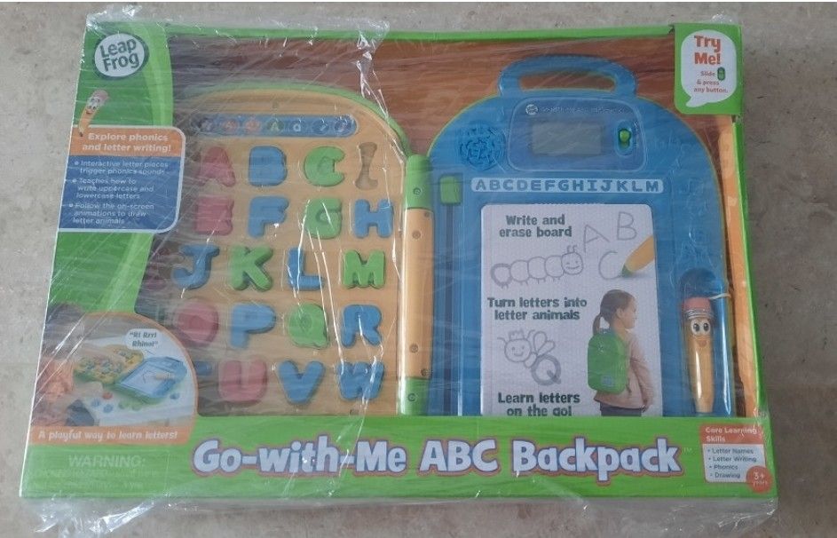 Leapfrog ABC backpack, Babies & Kids, Infant Playtime on Carousell