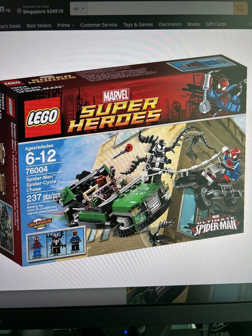 Lego spider man nick fury sale