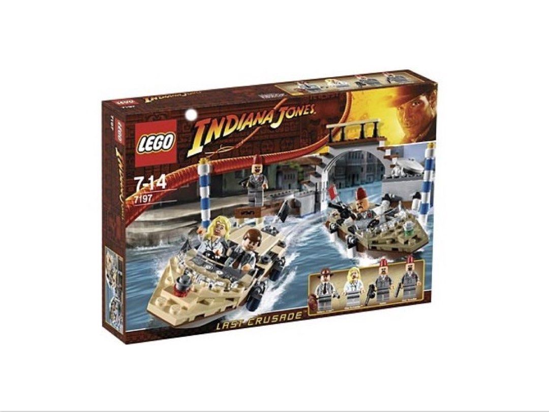 Lego indiana jones shop venice canal chase