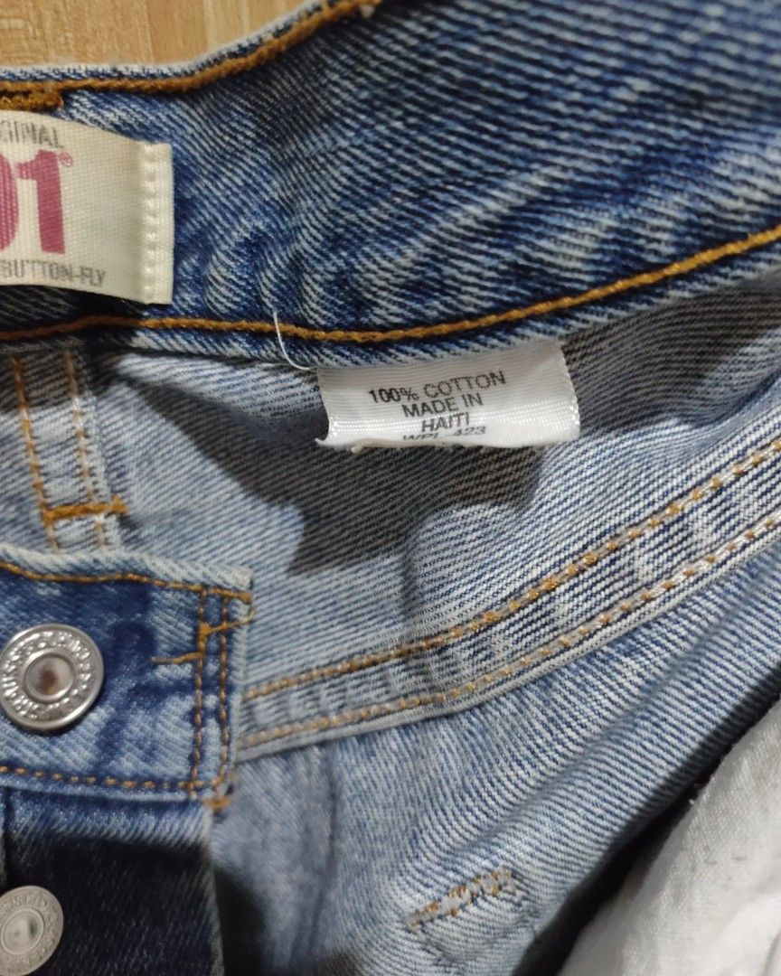 Levis 501 Made In Haiti Joss, Men's Fashion, Men's Clothes, Bottoms on ...