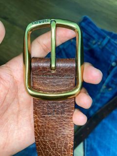 Levis belt genuine leather