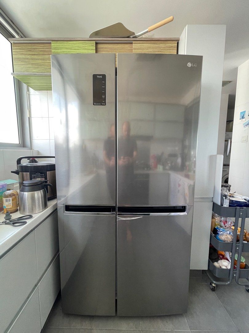 LG 626L side by side fridge with Inverter Linear Compressor in