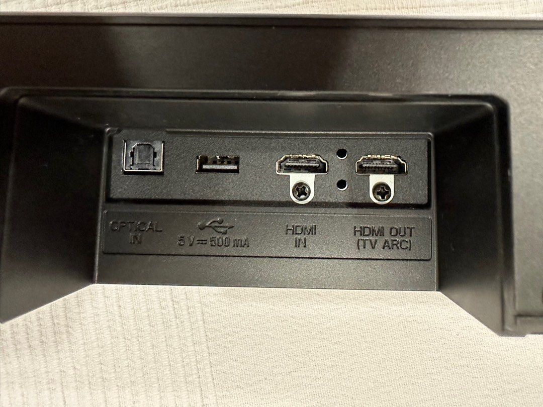 LG sound bar (S75Q model), Audio, Soundbars, Speakers & Amplifiers on