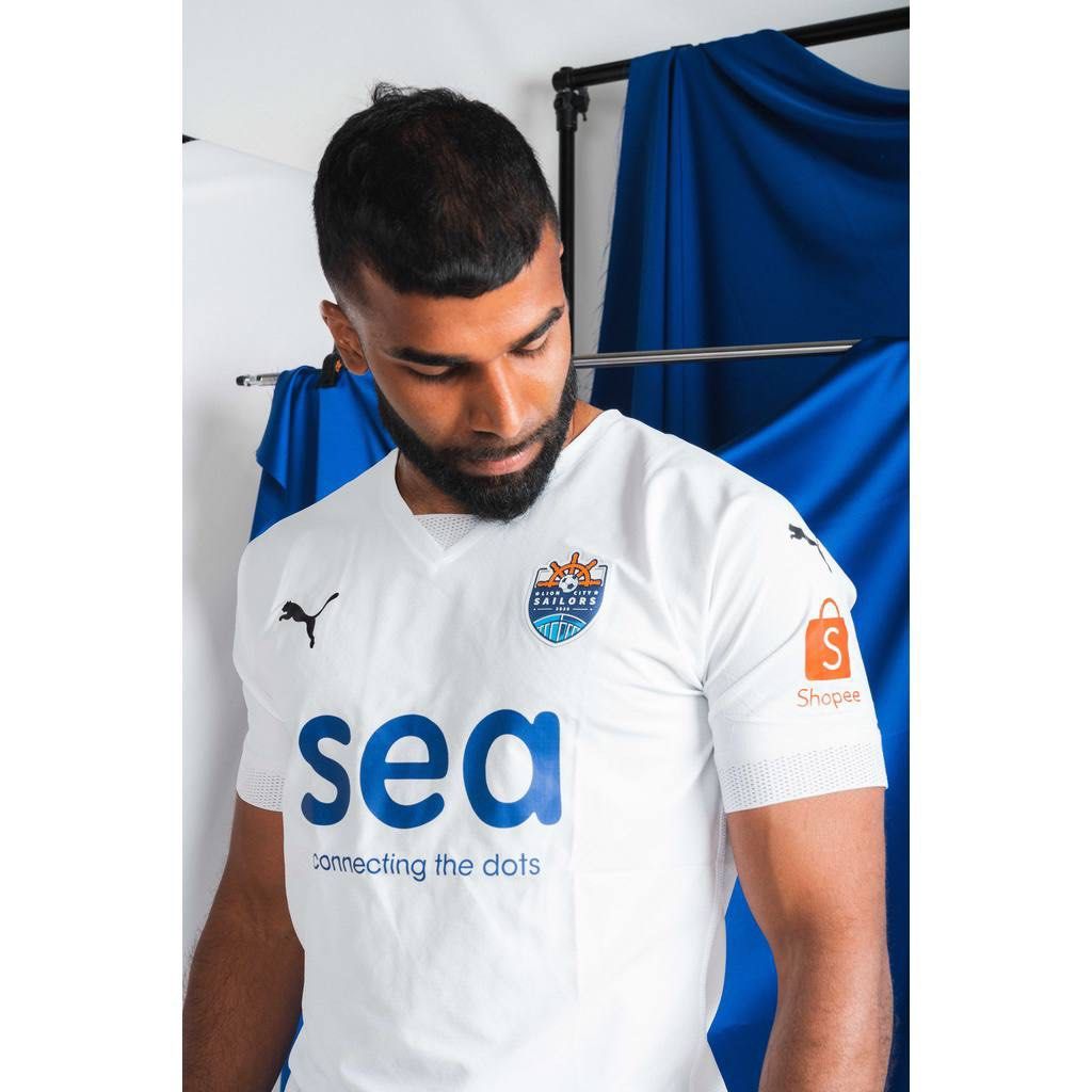 Lion City Sailors Football Club 2022 Home Jersey, Men's Fashion, Tops