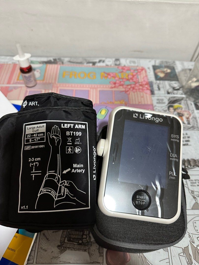 Livongo Digital Blood Pressure Monitor, Health & Nutrition, Health