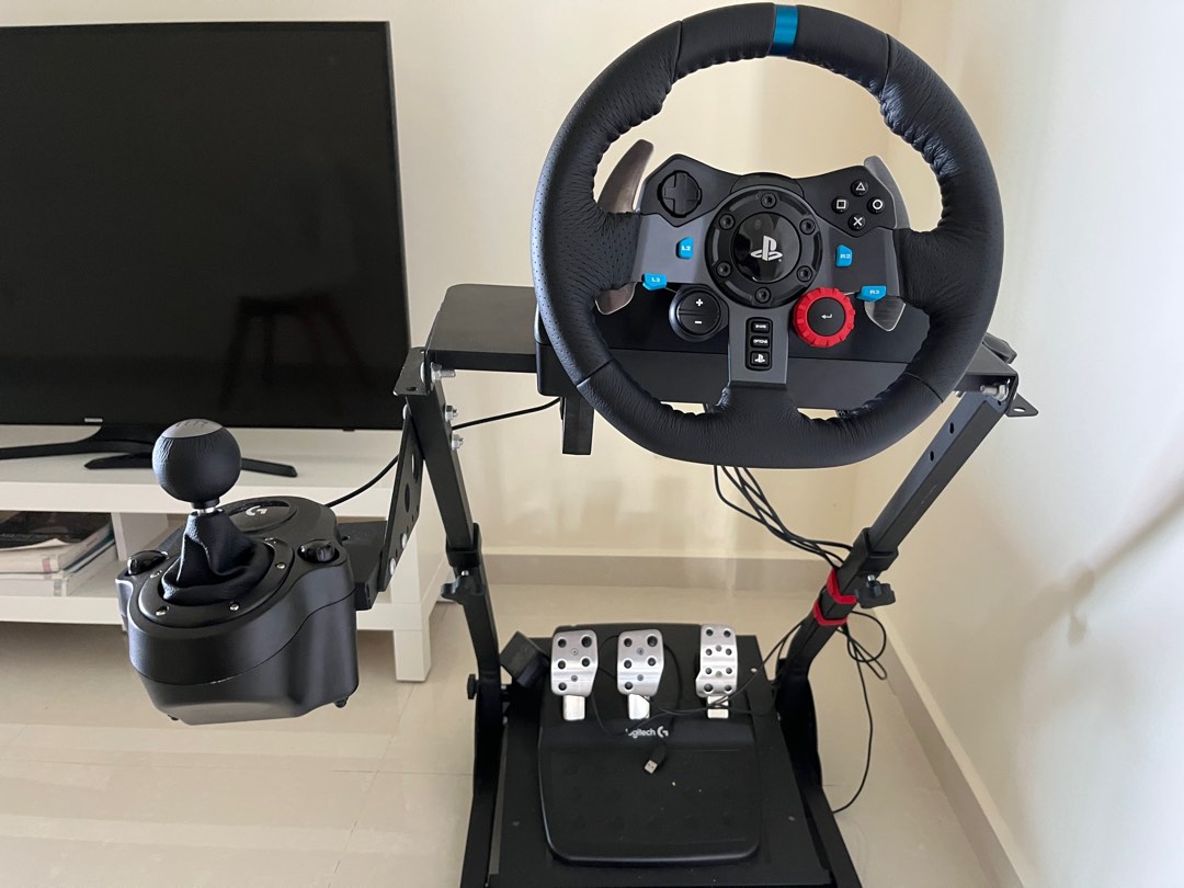 Logitech Steering wheel, Video Gaming, Video Game Consoles, PlayStation
