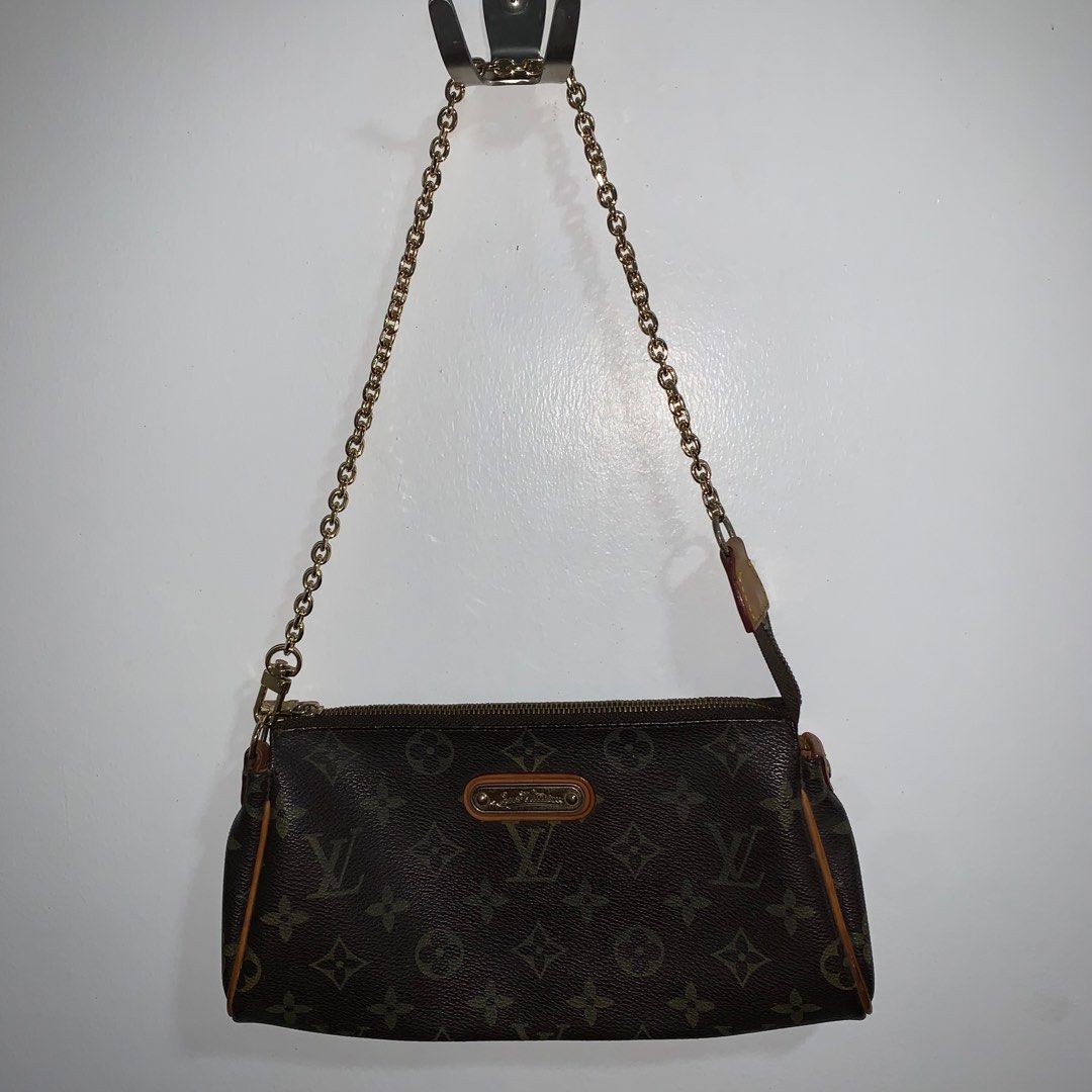 Louis Vuitton Monogram Eva Clutch, Luxury, Bags & Wallets on Carousell