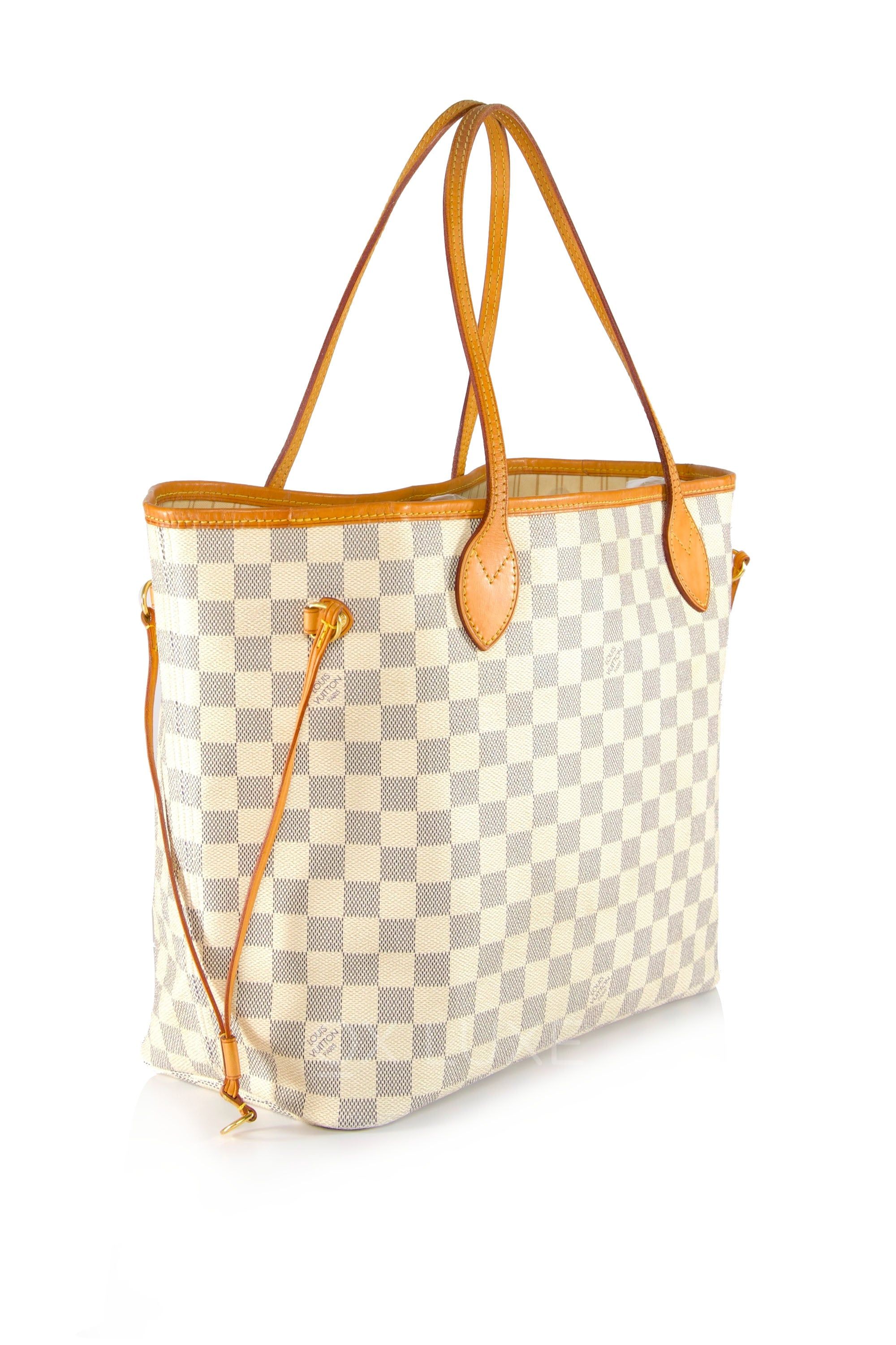 Louis Vuitton Limited Edition Cream Canvas Antigua Cabas MM Bag - Yoogi's  Closet