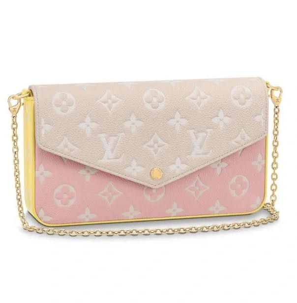 LV Felicie Pochette Monogram, Luxury, Bags & Wallets on Carousell