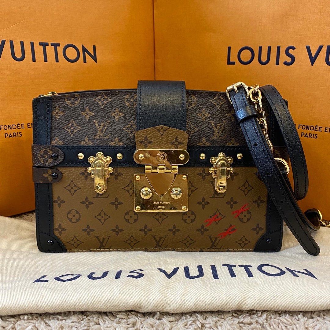 Louis Vuitton Trunk Clutch Reverse Monogram Canvas Limited Edition