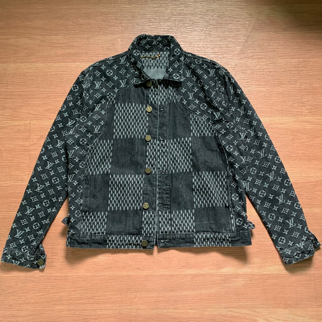 Louis Vuitton x Nigo Giant Damier Rib Jacket Gris Fonce