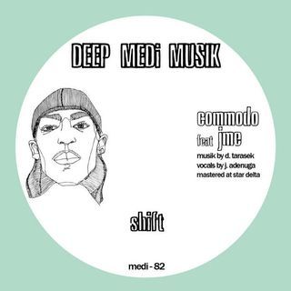 LP Commodo Shift EP (Ft. JME) Piring Hitam Vinyl Record 12" Grime Dubstep Dub Bass Deep Medi Musik
