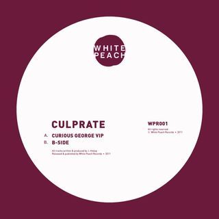 LP Culprate - Curious George VIP / B-Side EP Piring Hitam Vinyl Record 12 Grime Dubstep Dub Bass DnB White Peach Records