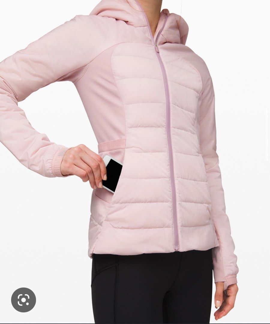 Down for it all jacket porcelain pink clearance