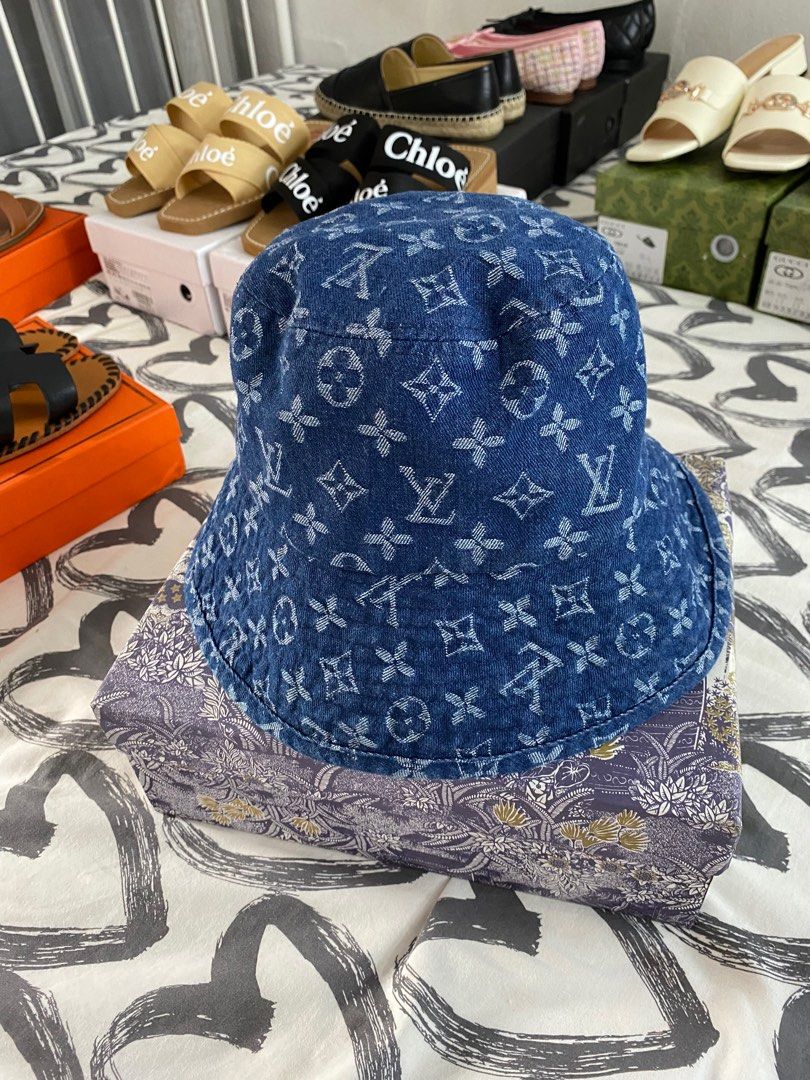 LV Damier Bucket Hat, Luxury, Accessories on Carousell