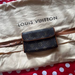 Pre-Owned LOUIS VUITTON Louis Vuitton Monogram Pochette Florentine Waist  Pouch Hip Bag Strap XS Size M51855 (Fair) 