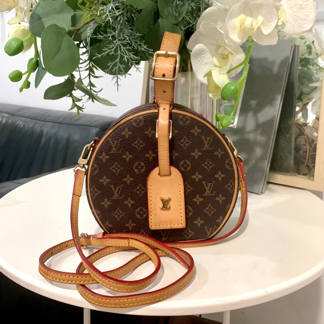 Lv round bag mini store