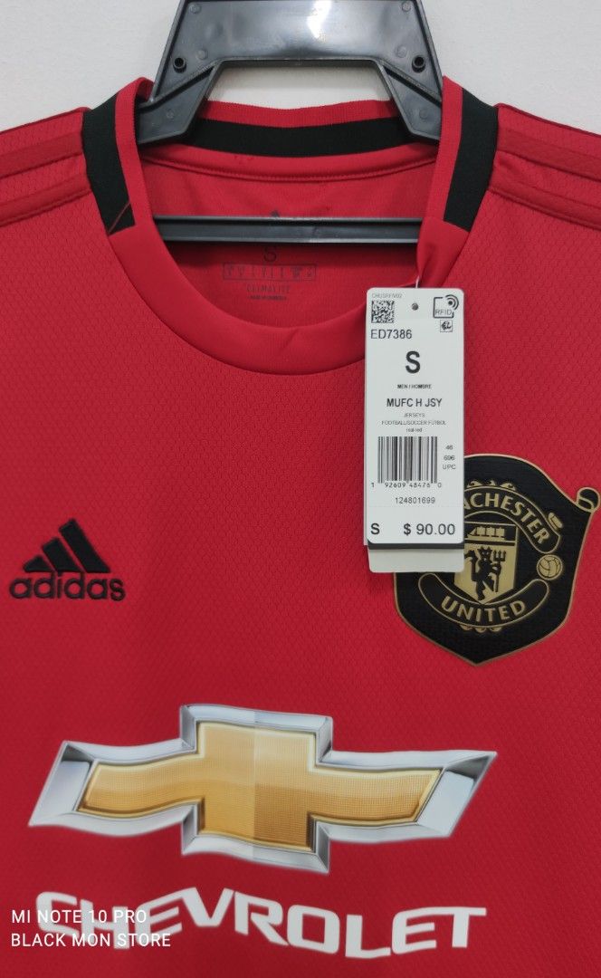 BNWT] Manchester United Chinese New Year Jersey 2019/2020, Men's Fashion,  Activewear on Carousell