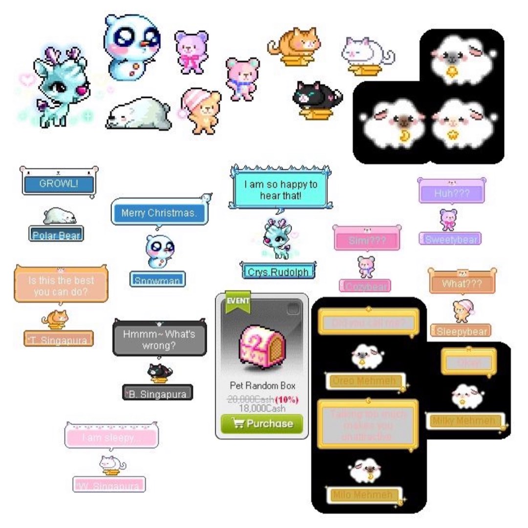 Maplesea Permanent Pet Maplestory Maplesea Aquila, Video Gaming, Gaming