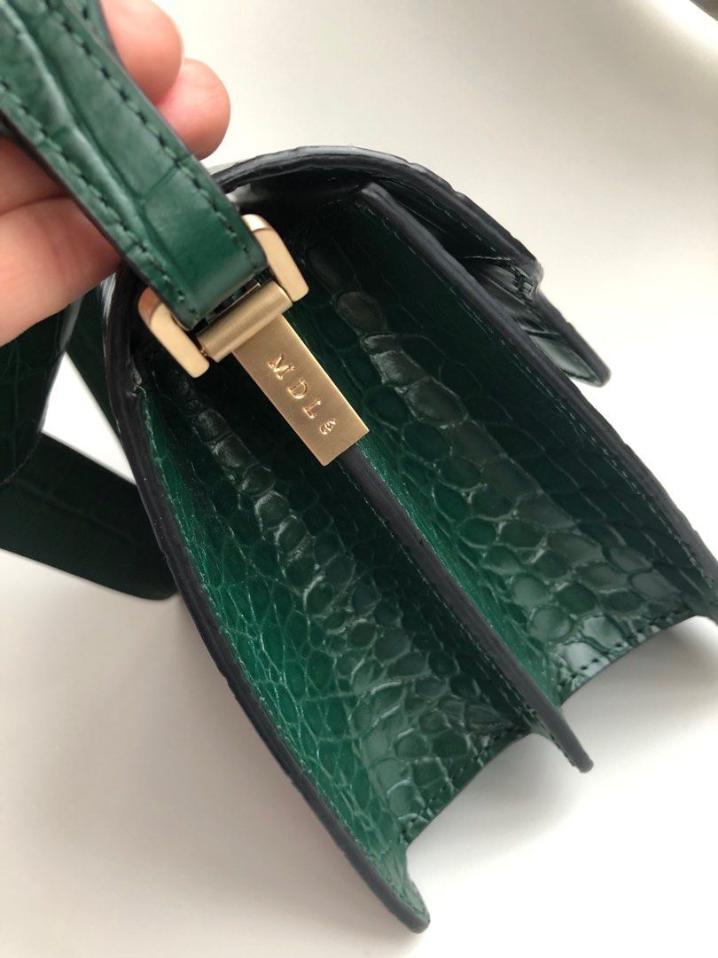 Marge Sherwood Vintage Brick Bag in Green