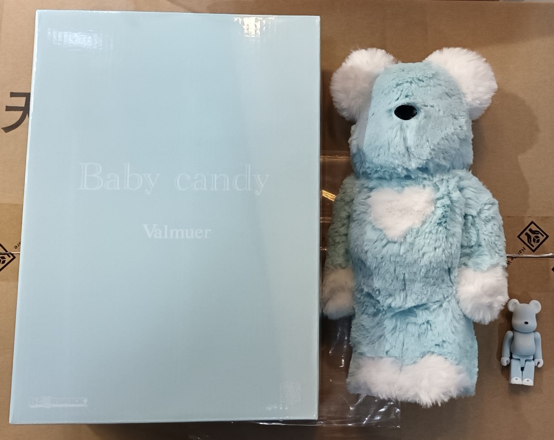 Valmuer × BE@RBRICK Baby candy 100%&400%