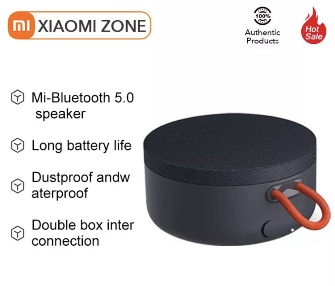 Mi Portable Bluetooth Speaker for Adidas (Free Bluetooth Mic), Audio
