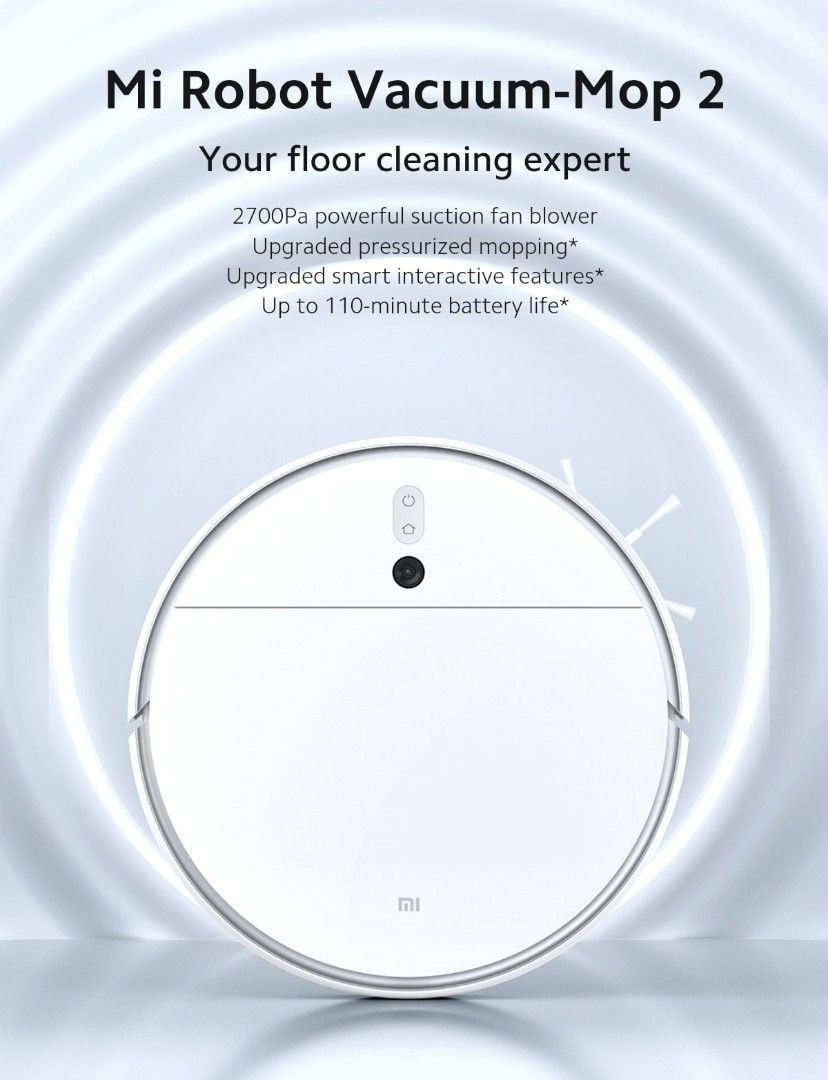 Mi Robot Vaccum Mop 2 BNIB, TV & Home Appliances, Vacuum Cleaner