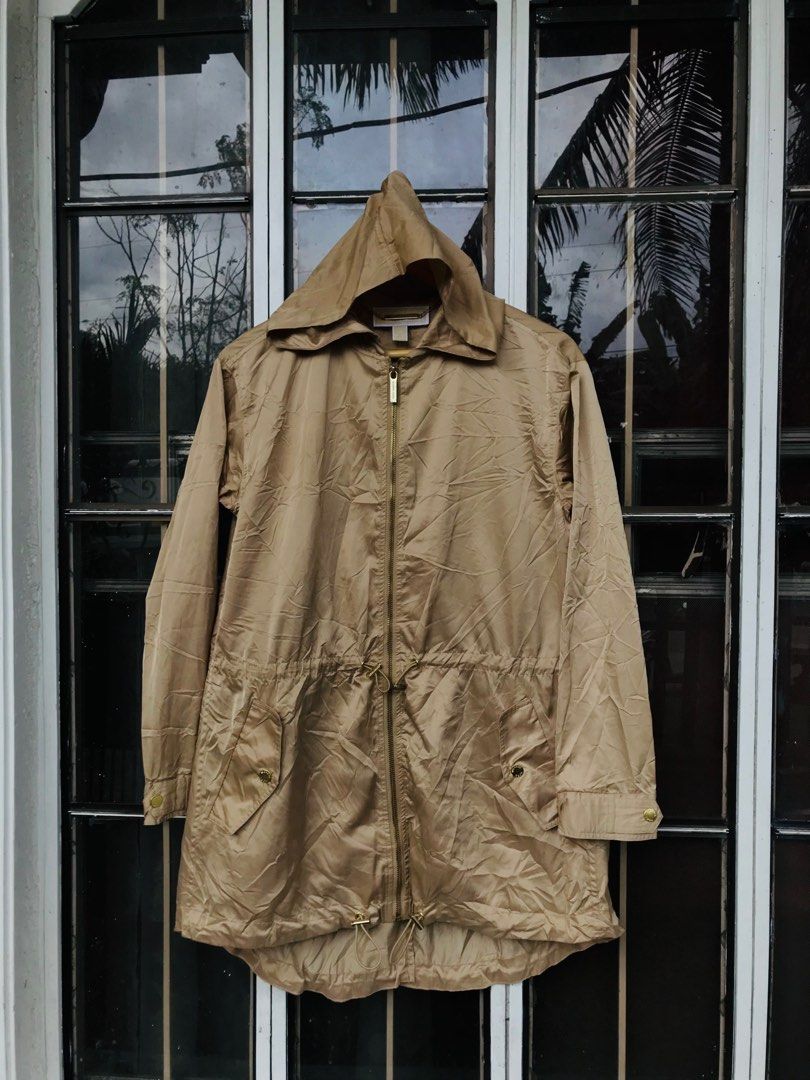MICHAEL Michael Kors Hooded ZipPocket Anorak  Jackets for women  Raincoat Raincoats for women