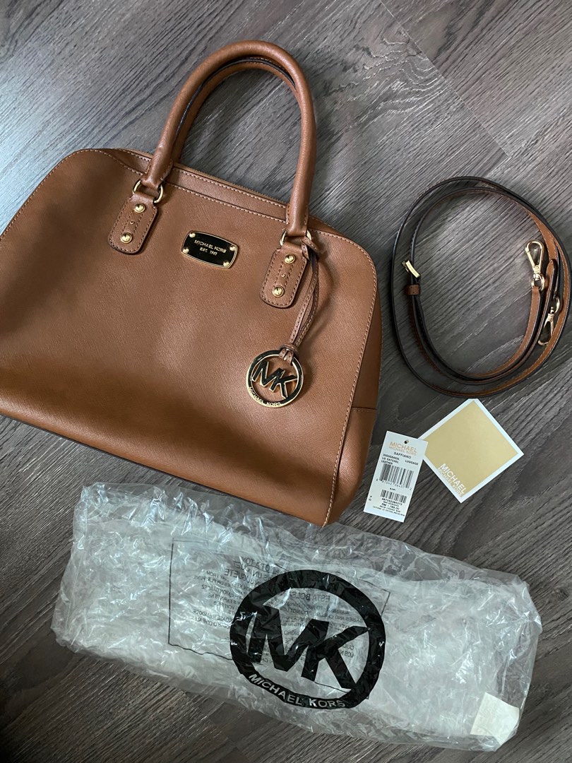 Veronica ExtraSmall Saffiano Leather Crossbody Bag  Michael Kors