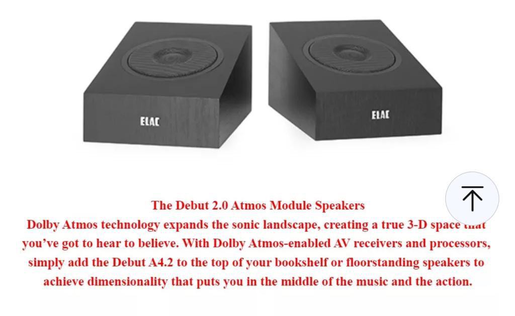 Module Speakers Dolby Atmos, Hobbies & Toys, Music & Media, Music