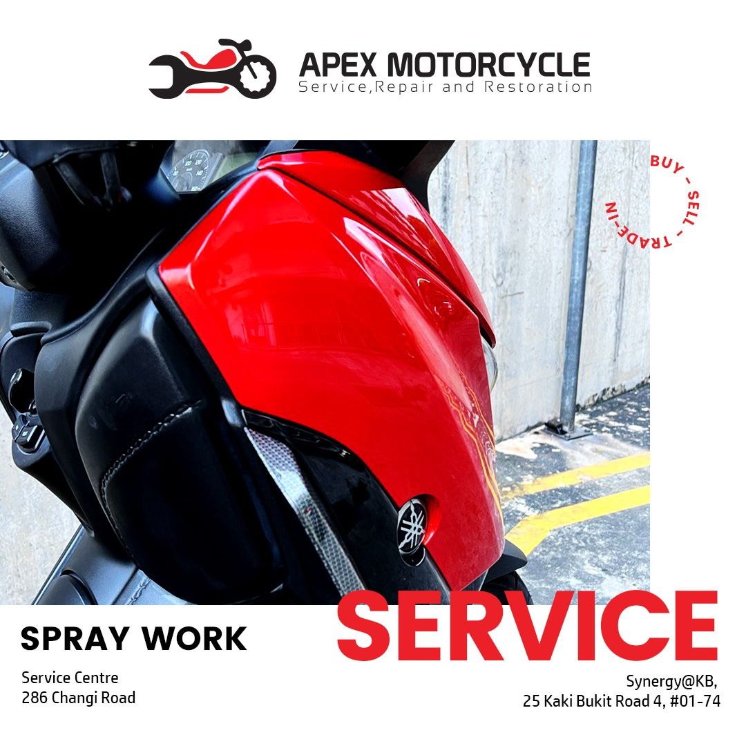 Motorcycle Spray Paint Work, Motorcycles, Motorcycle Accessories on