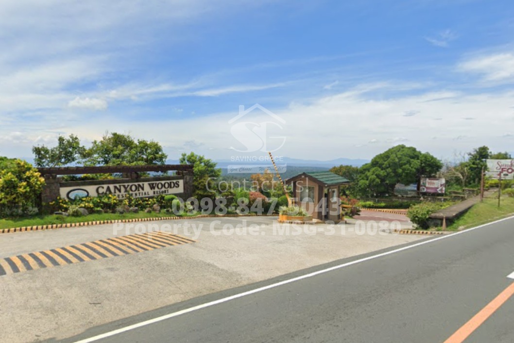 MSG310080 Canyon Woods Residential Resort, Laurel, Batangas FORECLOSED RESIDENTIAL LOT