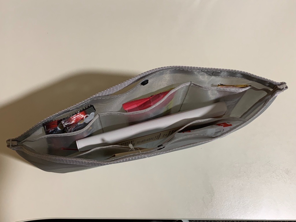 Muji B5 Nylon Mesh Bag Organiser, Computers & Tech, Parts & Accessories