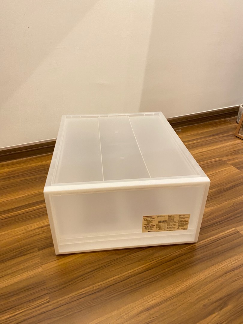 MUJI Storage Box / Wide M, Women's Fashion, Jewelry & Organisers