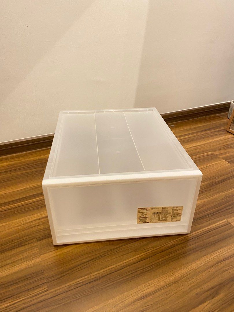MUJI Storage Box / Wide M, Women's Fashion, Jewelry & Organisers