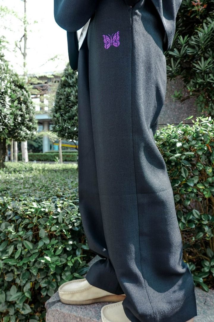 専門店では NEEDLES×BEAMS 別注 Trouser Tab Side パンツ ...