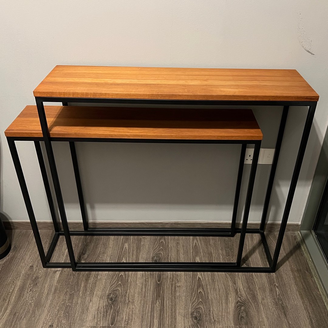 Nesting console tables (from Grafunkt), Furniture & Home Living