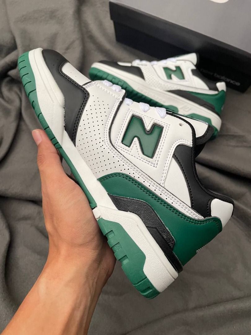 newbalance 550 white green