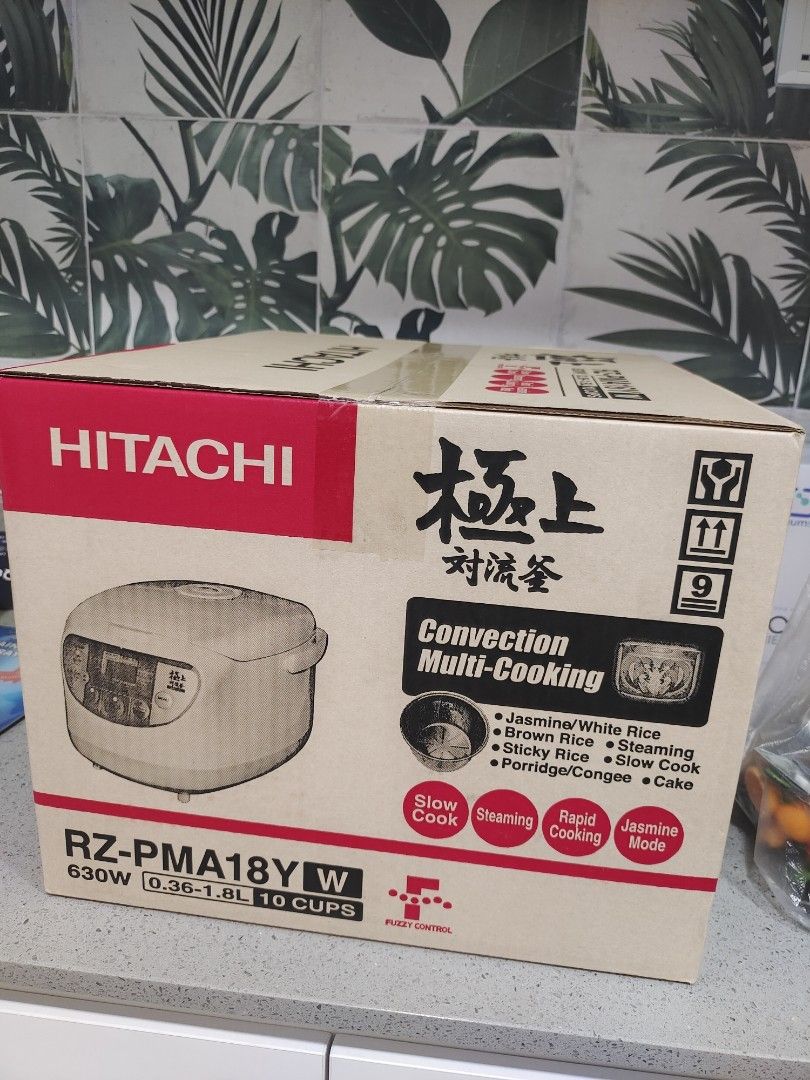 New Hitachi 1.8L rice cooker, TV & Home Appliances, Kitchen Appliances
